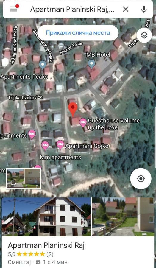 Apartman Planinski Raj Žabljak Eksteriør bilde